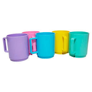 Taza plastica 280ml FECOD