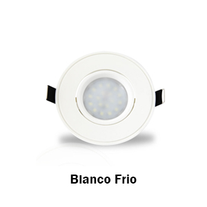 Spot Blanco 2w diametro 3.1CM FRIO VELL MAX