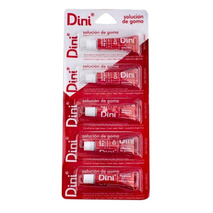 Solucion p/parchar en POMO 10ml x5u DINI