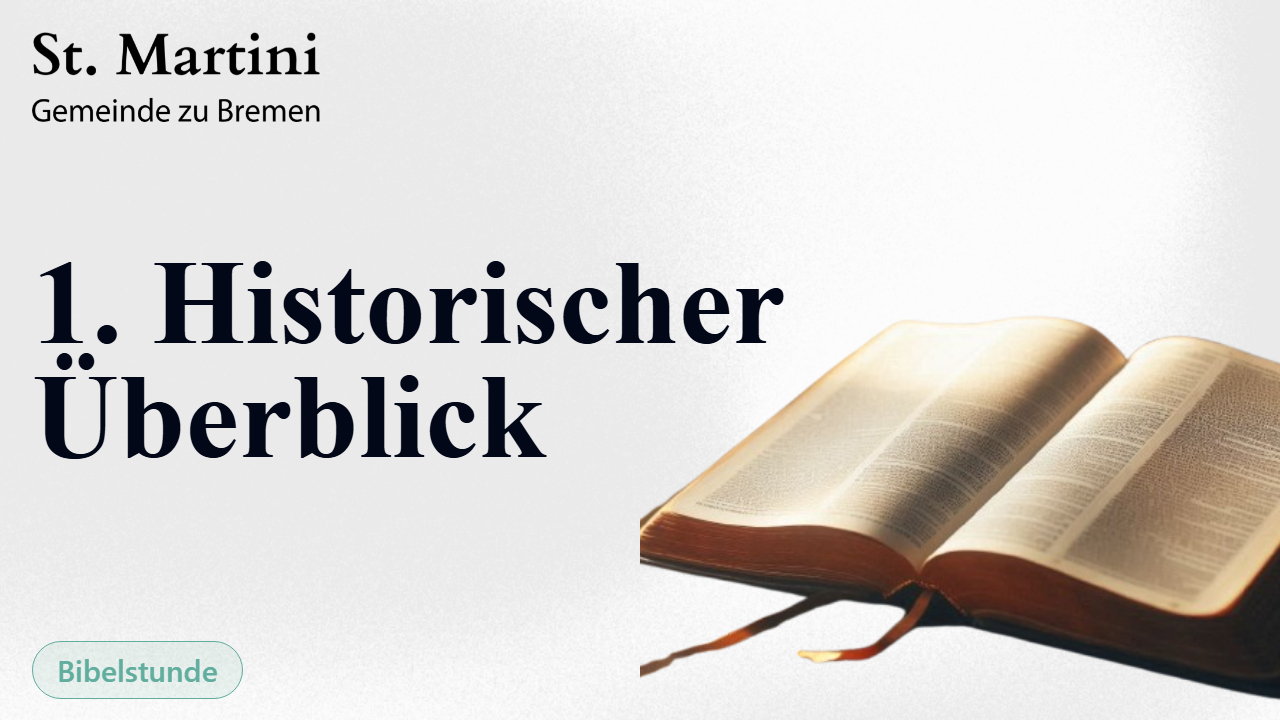 1. Historischer Überblick