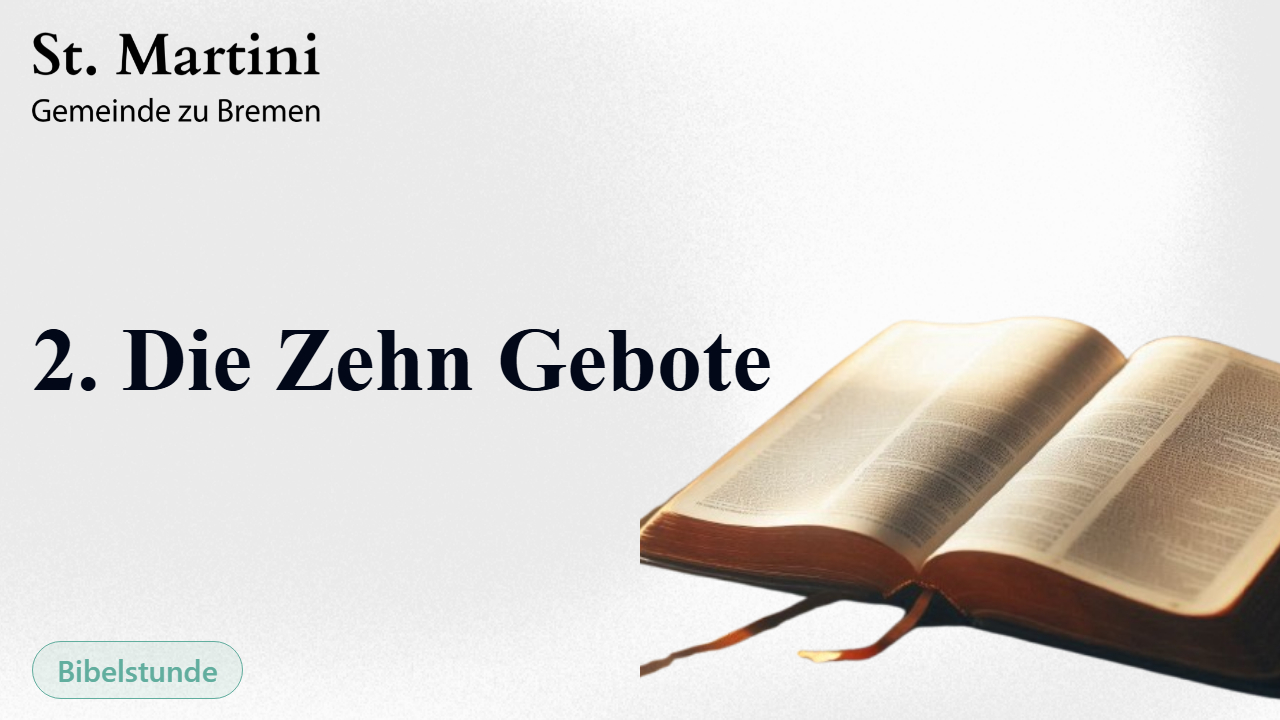 2. Die Zehn Gebote