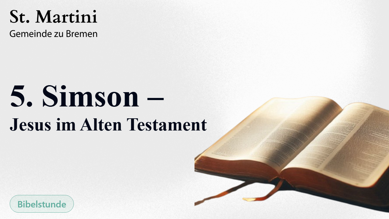 5. Simson – Jesus im Alten Testament