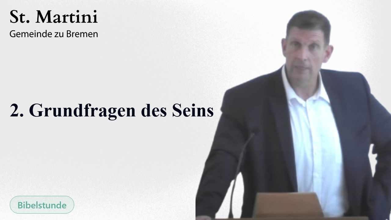 2. Grundfragen des Seins