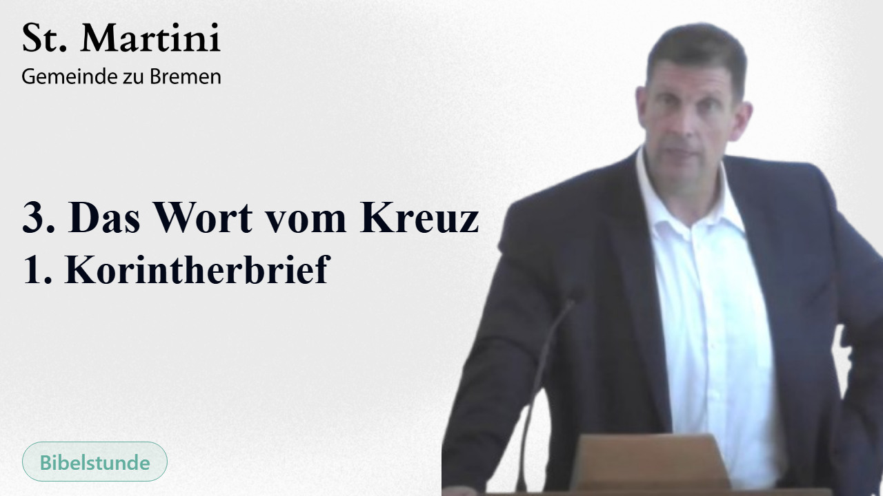 3. Das Wort vom Kreuz