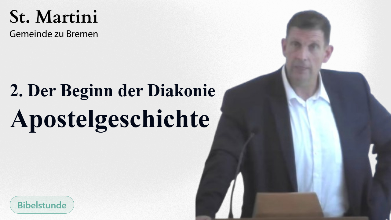 2. Der Beginn der Diakonie