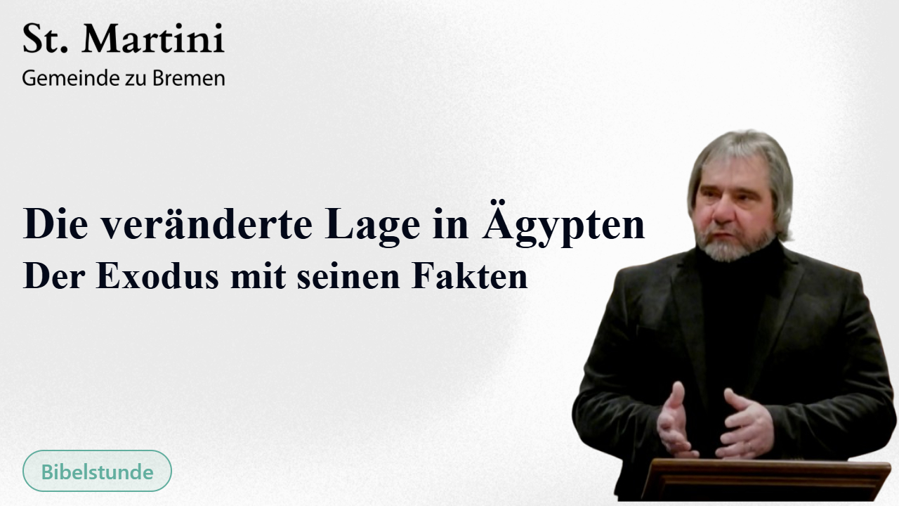 Die veränderte Lage in Ägypten