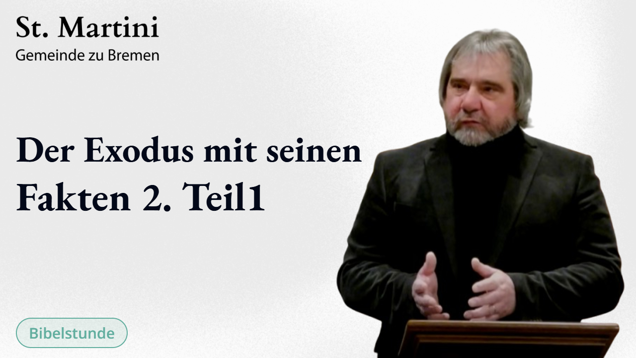 Der Exodus mit seinen Fakten 2. Teil1