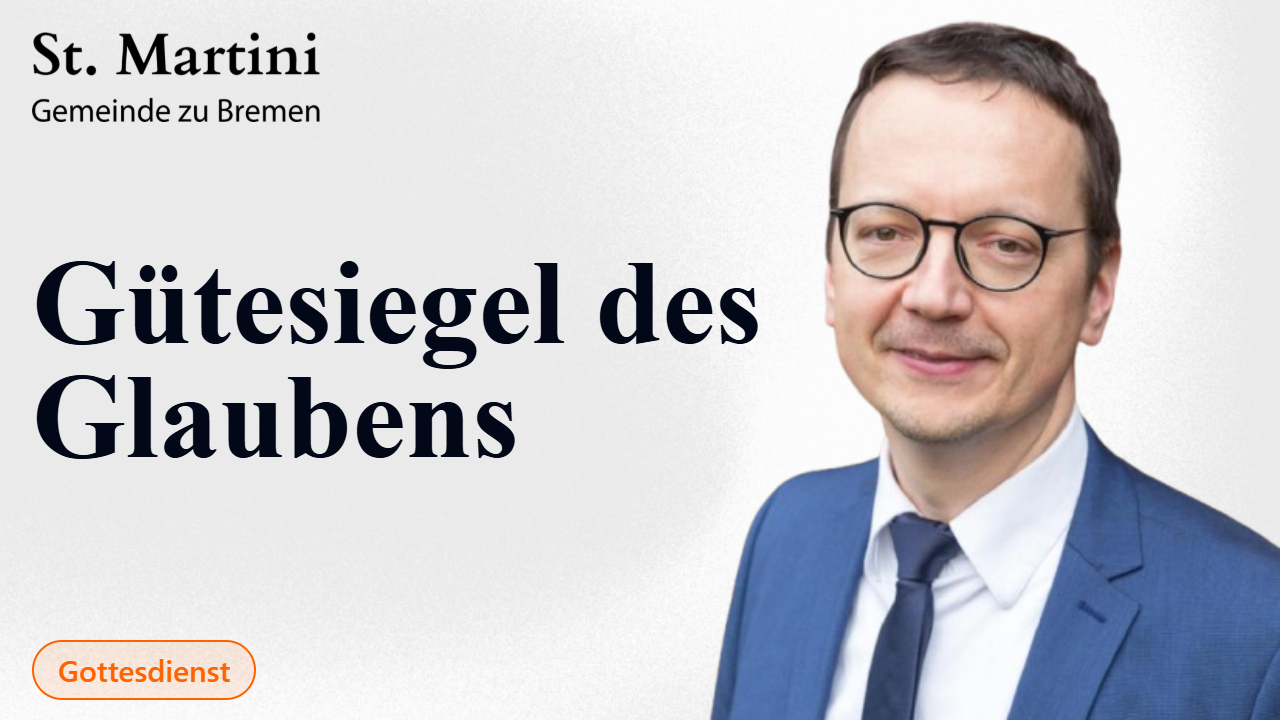 Gütesiegel des Glaubens