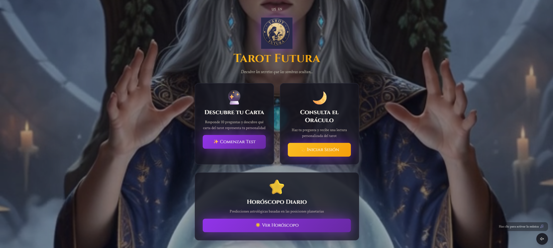 AI Tarot Reader & Horoscope
