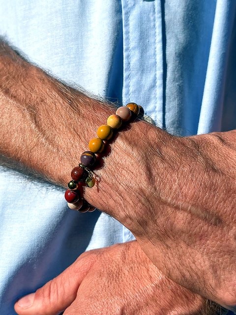 BRACCIALE ELASTICO MOOKAITE