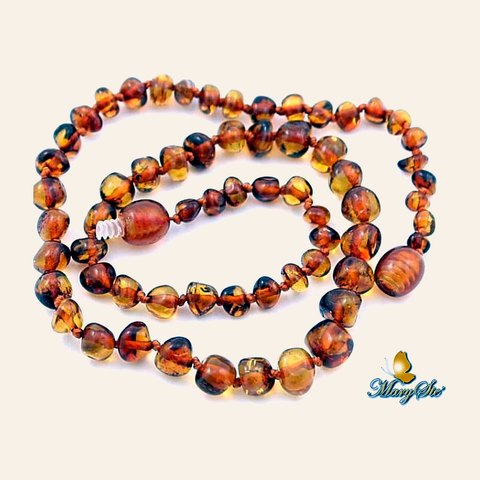 COLLANA AMBRA NEONATI