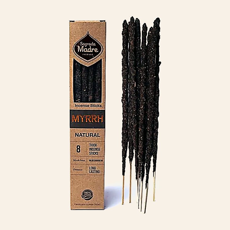 INCENSO NATURALE MIRRA - SAGRADA MADRE