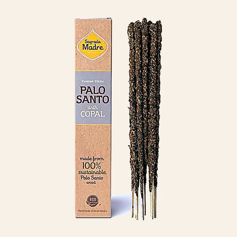 INCENSO NATURALE PALO SANTO E COPALE -SAGRADA MADRE