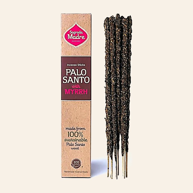 INCENSO NATURALE PALO SANTO E MIRRA