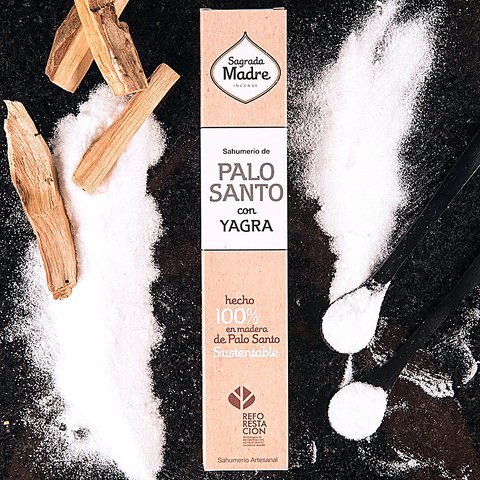 INCENSO NATURALE PALO SANTO E YAGRA - SAGRADA MADRE