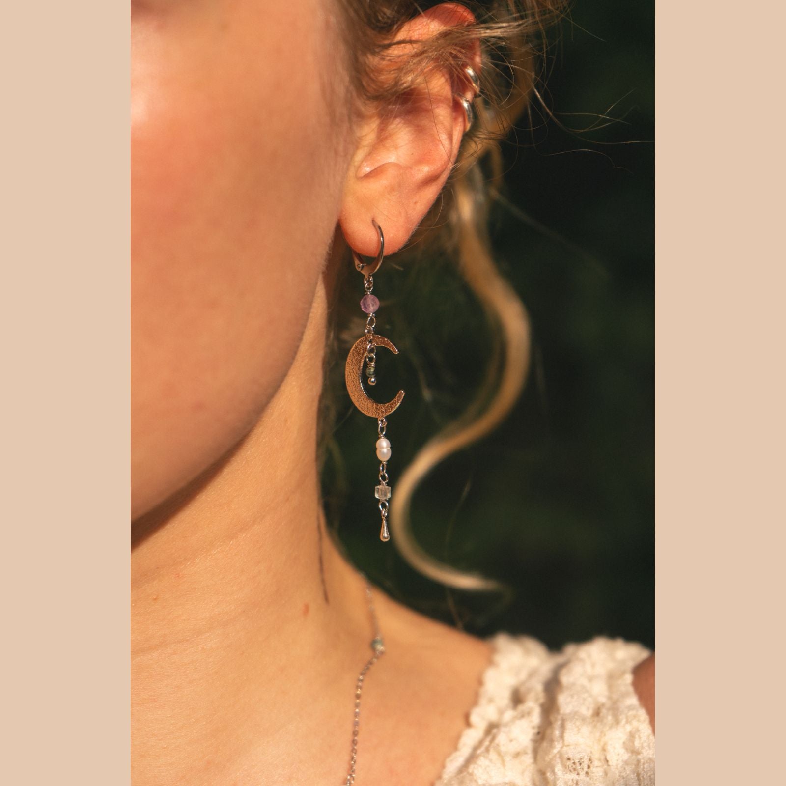 Luna Orecchini Collezione Iride