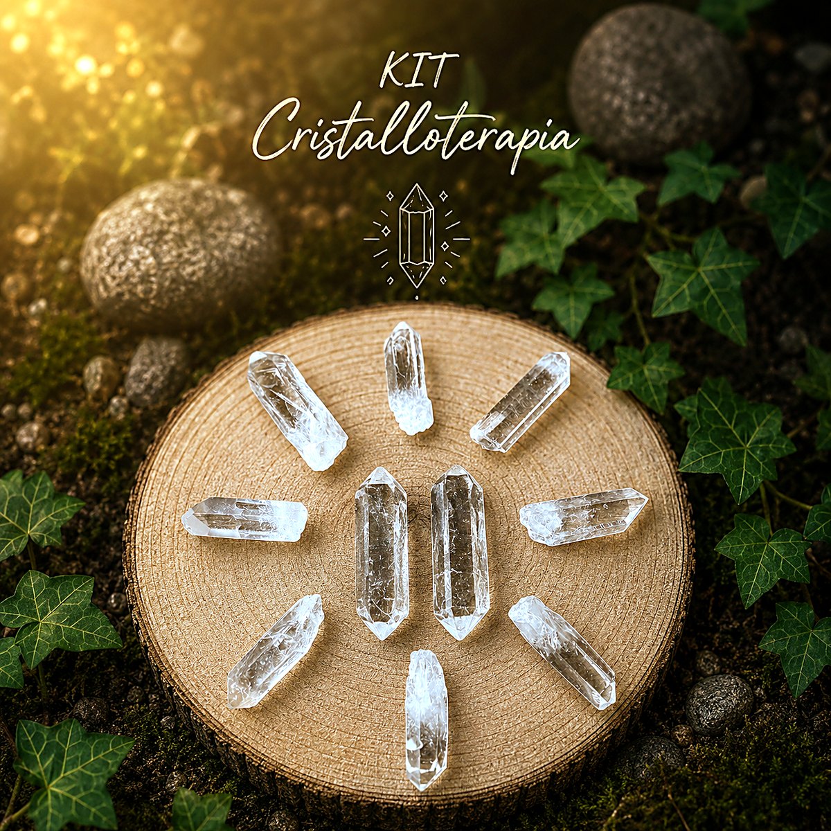 KIT CRISTALLOTERAPIA
