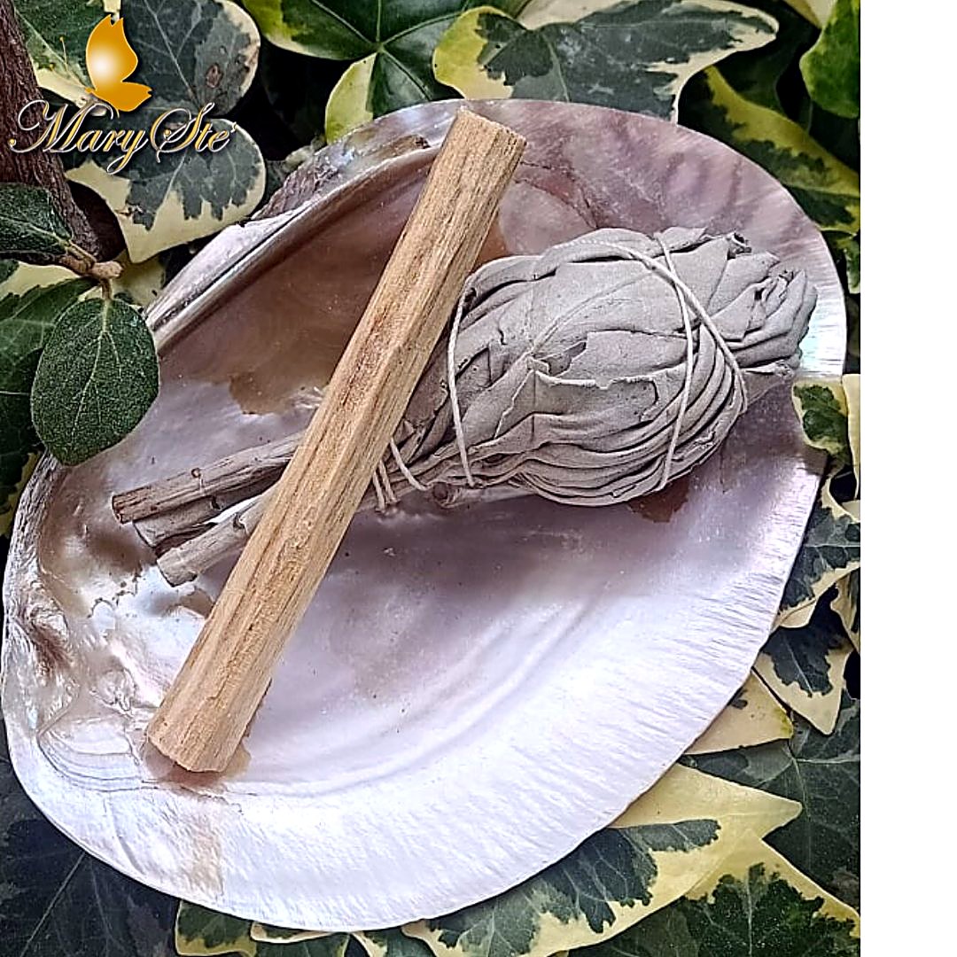 SET PURIFICAZIONE CONCHIGLIA, SALVIA E PALO SANTO