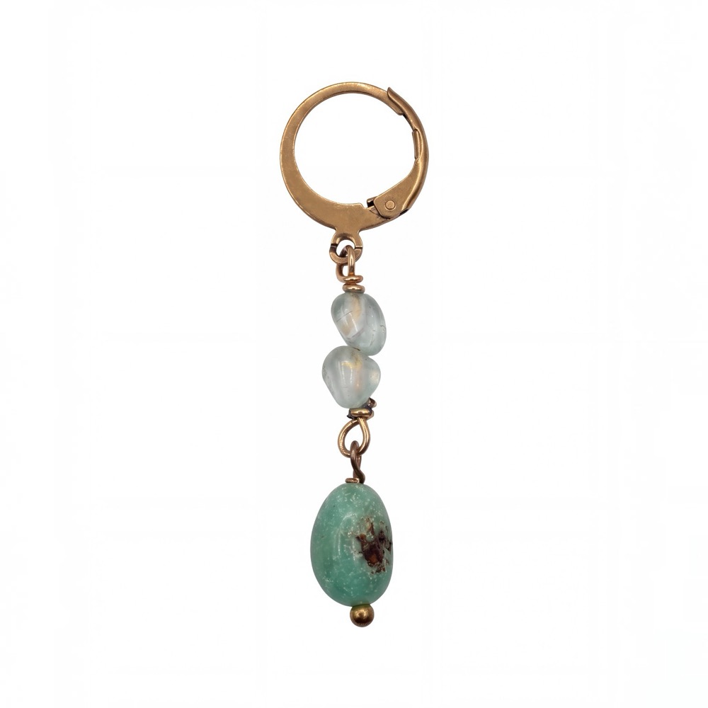 Orecchini Bagno di Mare · Peridoto e Crisoprasio