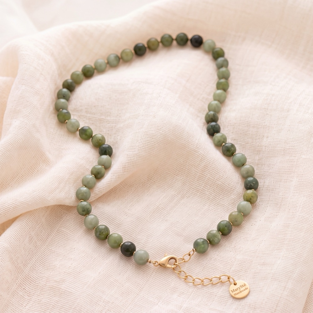 Collana Verde di Oliva · Olivina