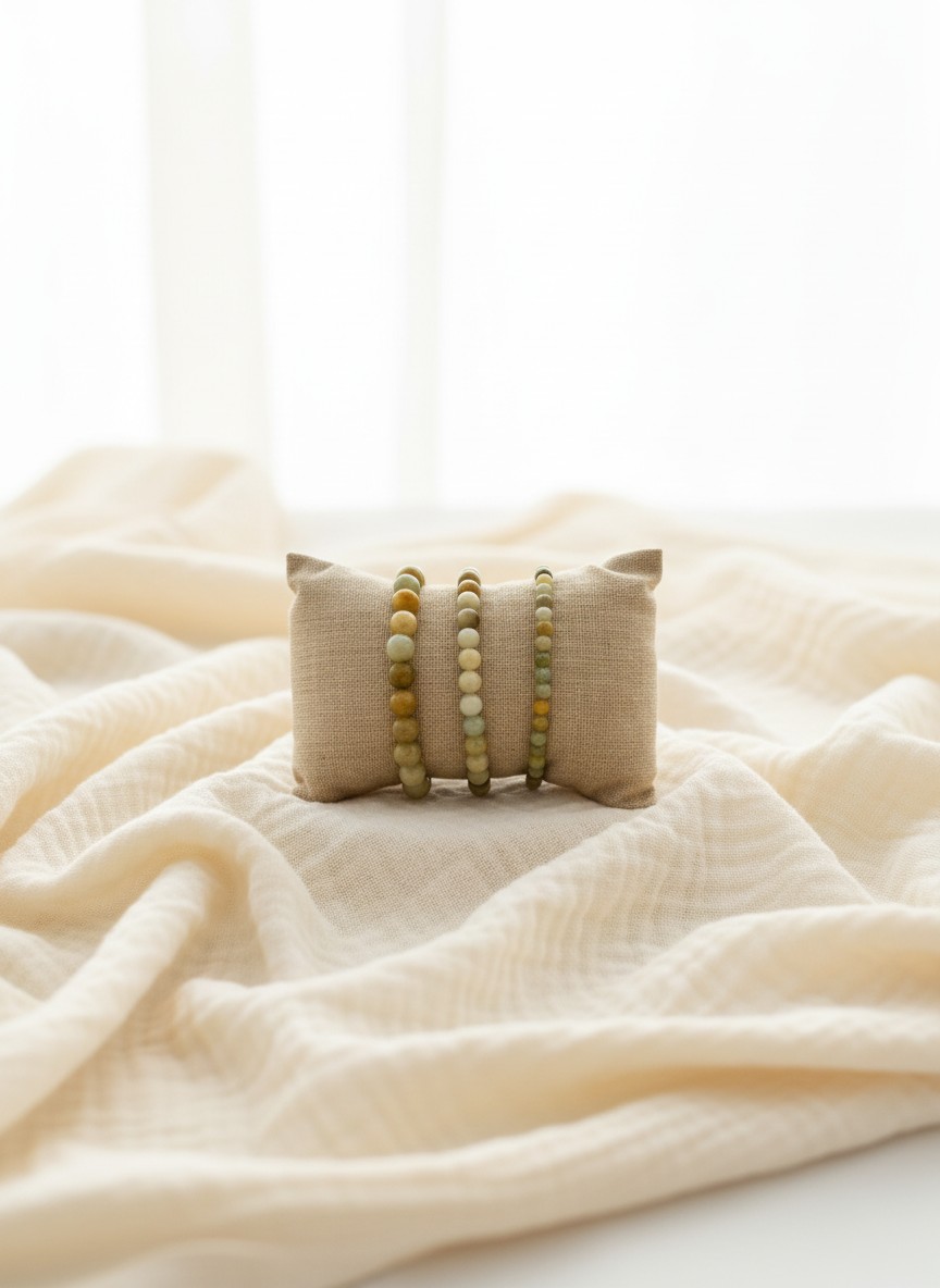 Bracciale Respiro di Turchese · Amazzonite