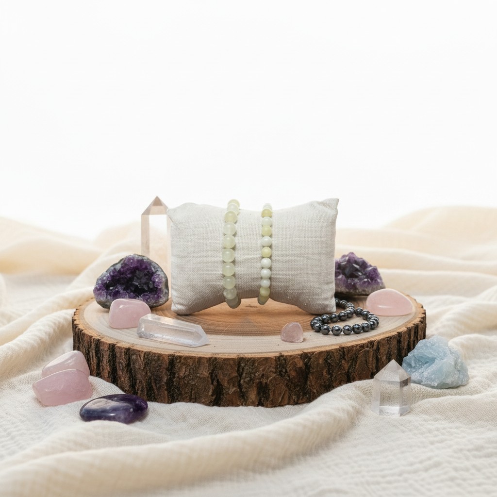 Bracciale Sole di Giada · Giada Gialla