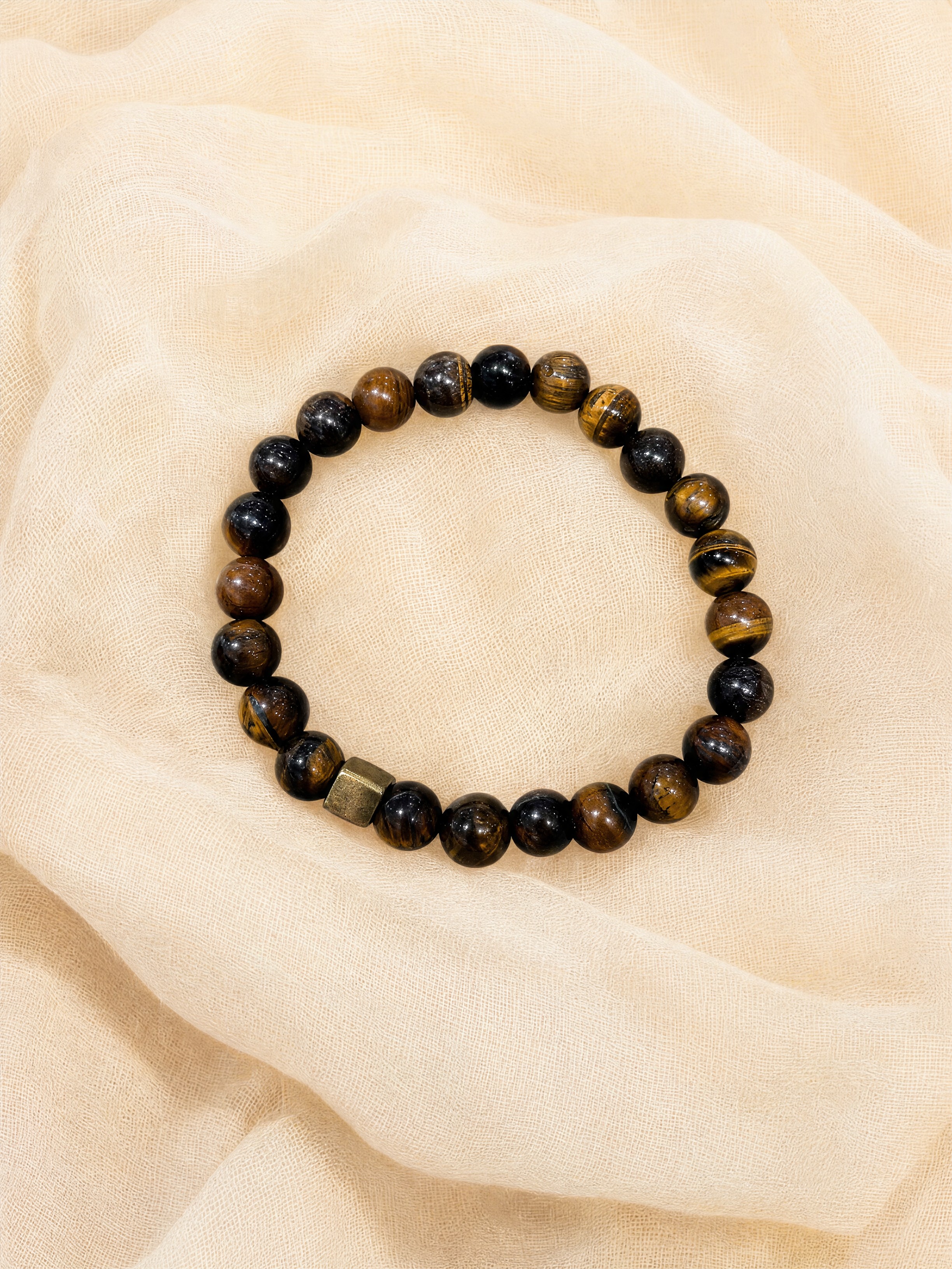 Bracciale Sguardo di Fuoco · Occhio di Tigre