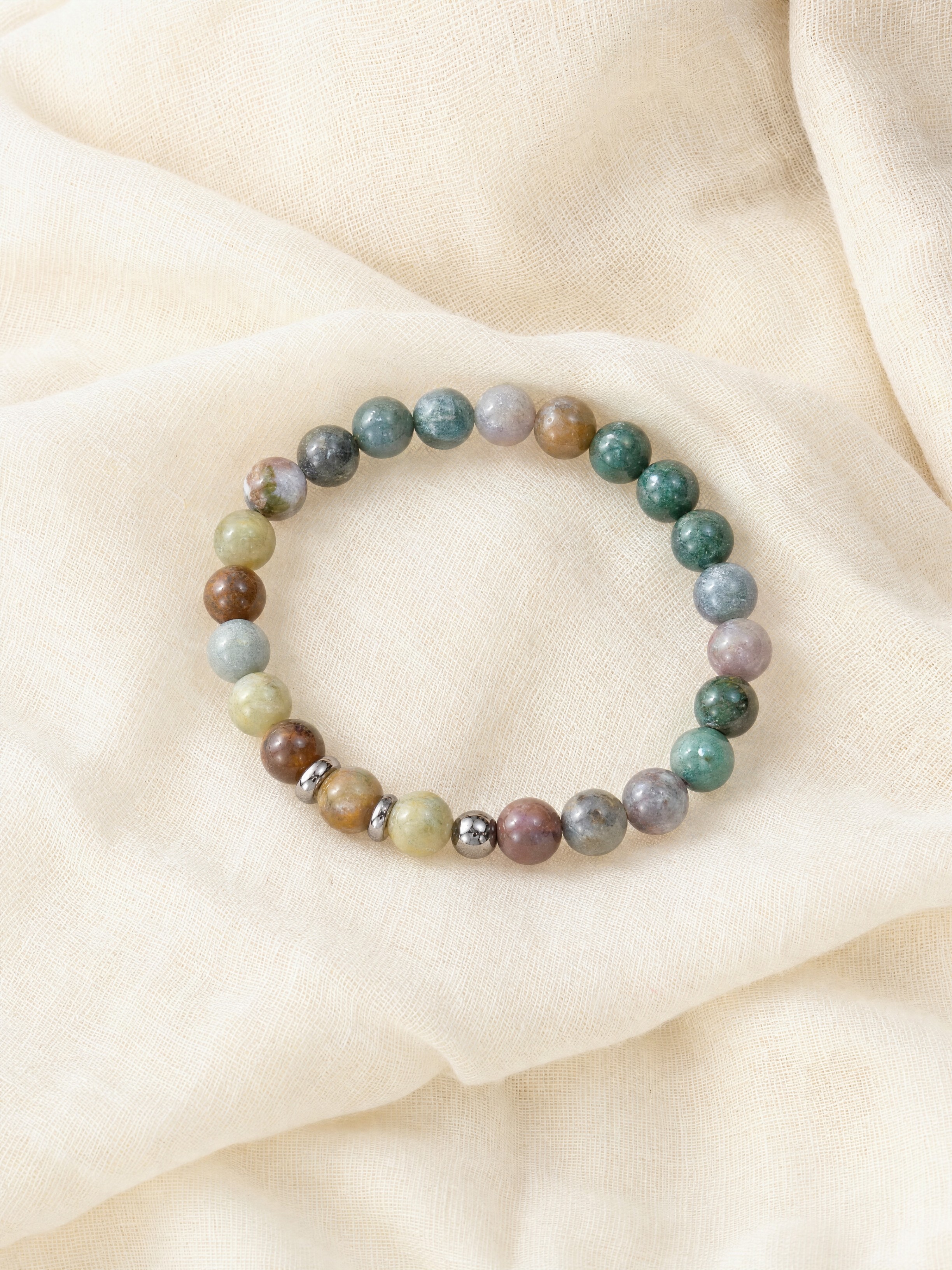 Bracciale Terra di Fuoco · Agata Indiana