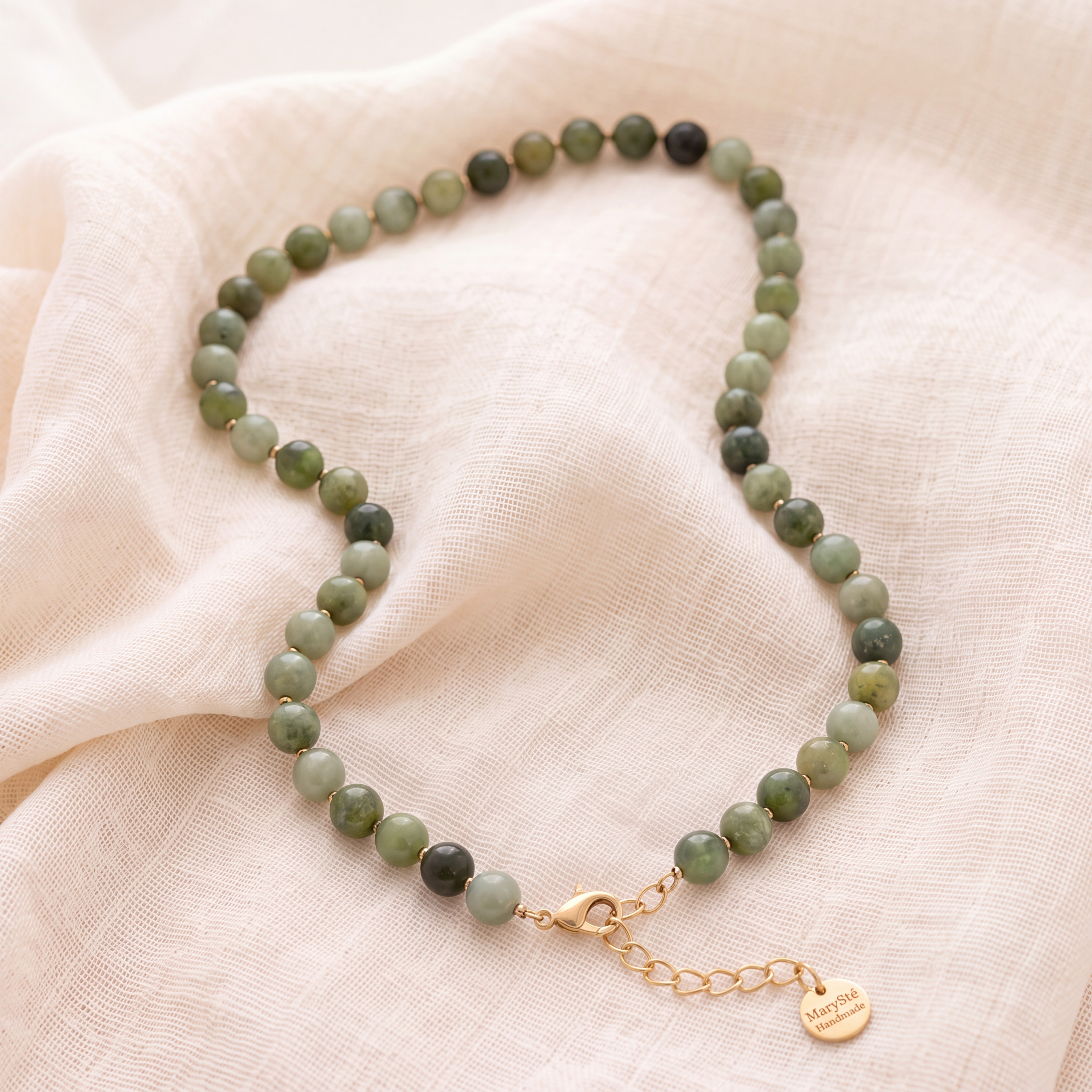 Collana Verde di Oliva · Olivina