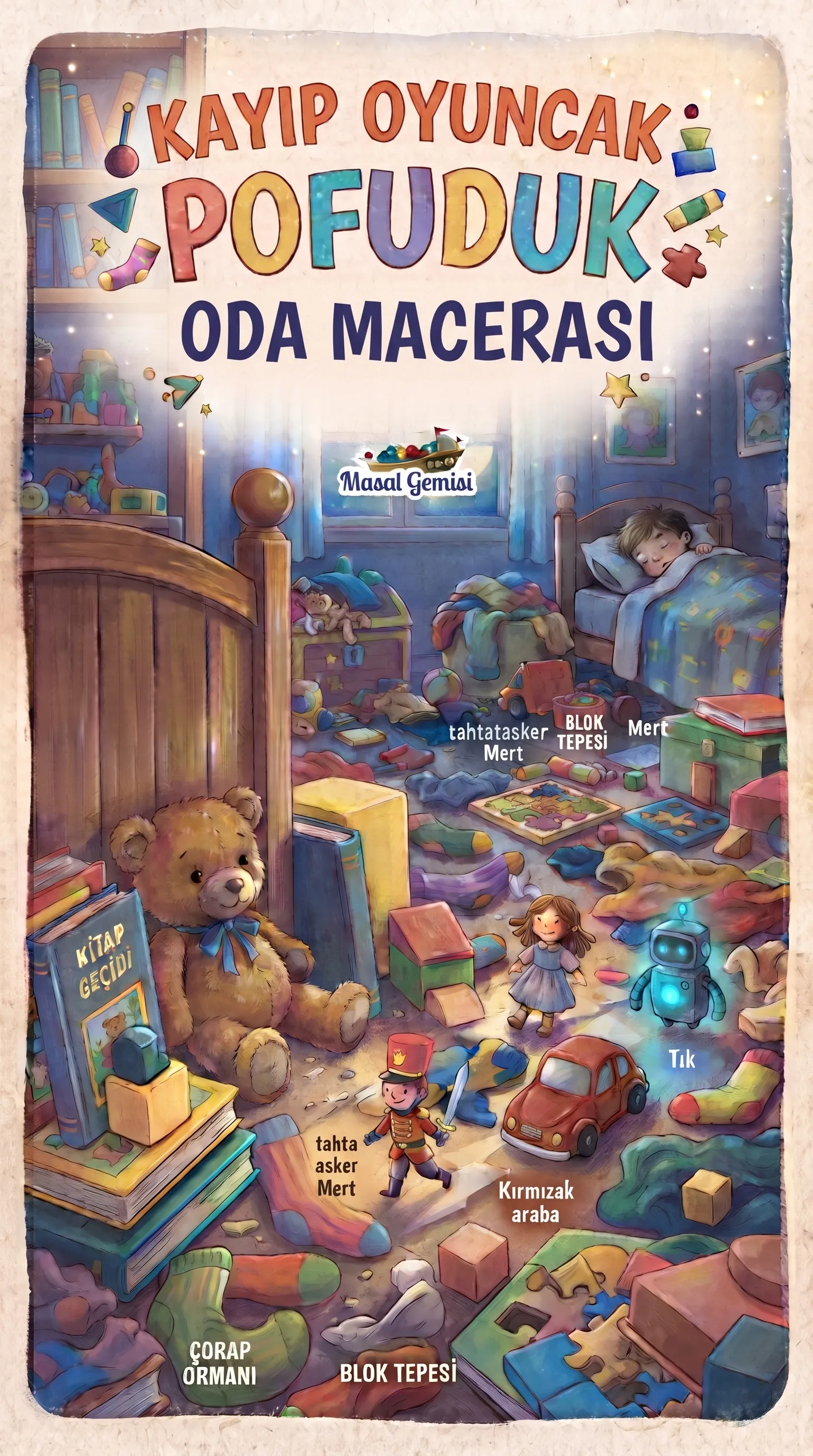 Kayıp Oyuncak Pofuduk ve Dağınık Oda Macerası