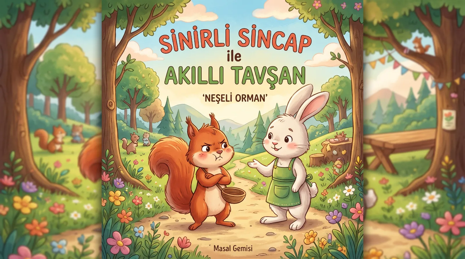 Sinirli Sincap ile Akıllı Tavşan