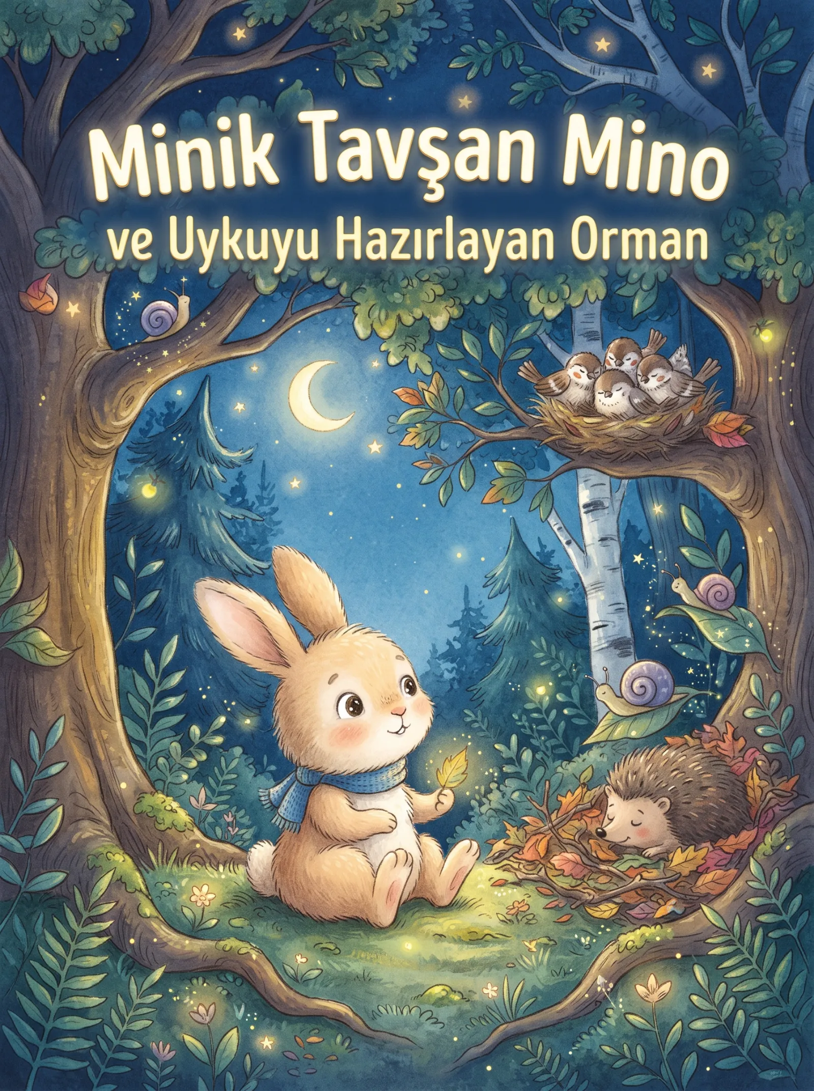 Minik Tavşan Mino ve Uykuyu Hazırlayan Orman