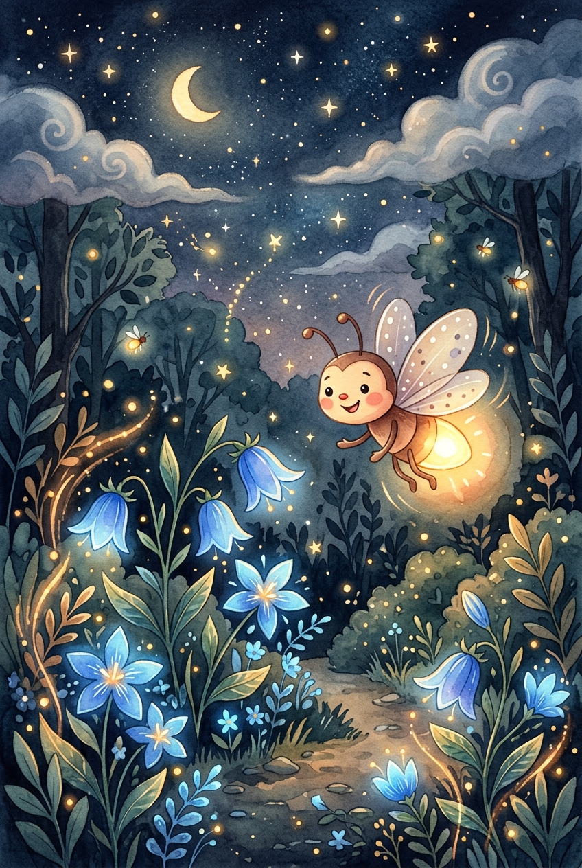 Minik Ateş Böceği Lila ve Gece Nöbeti