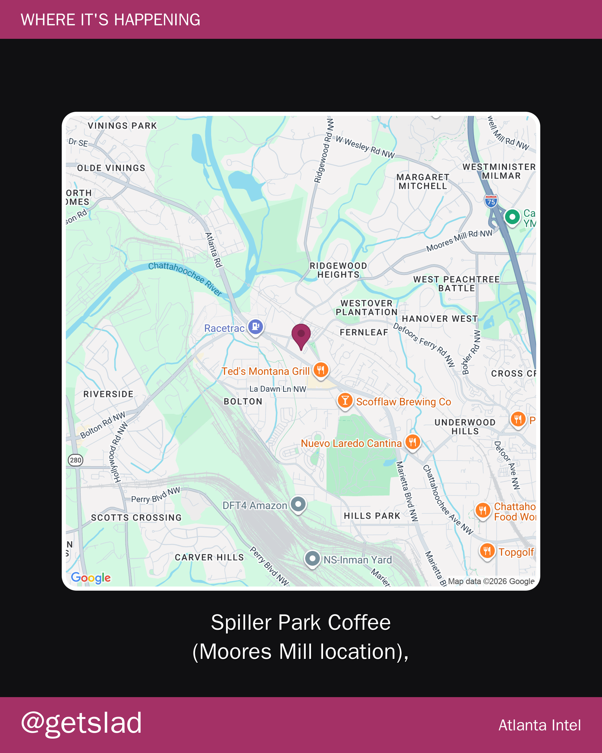 Spiller Park Coffee closes Moores Mill location July third