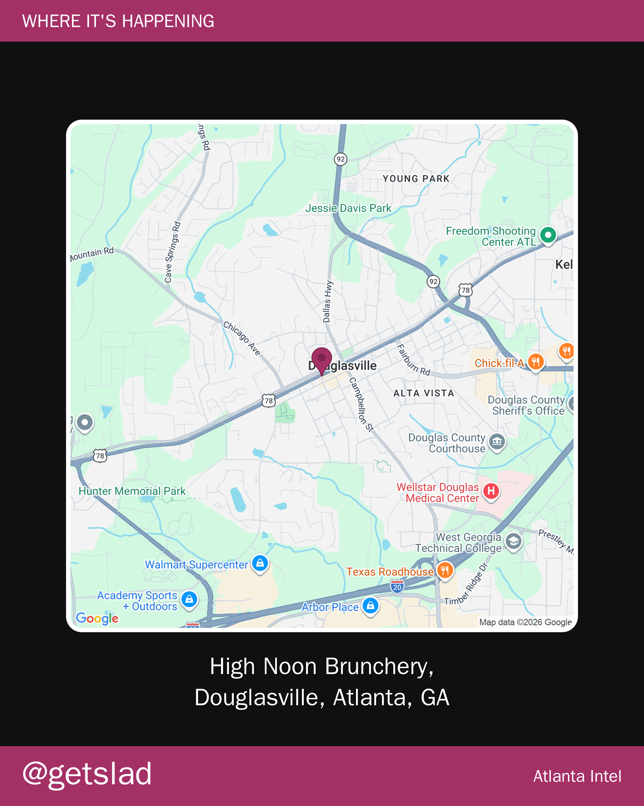 High Noon Brunchery Escapes Douglasville For Buckhead