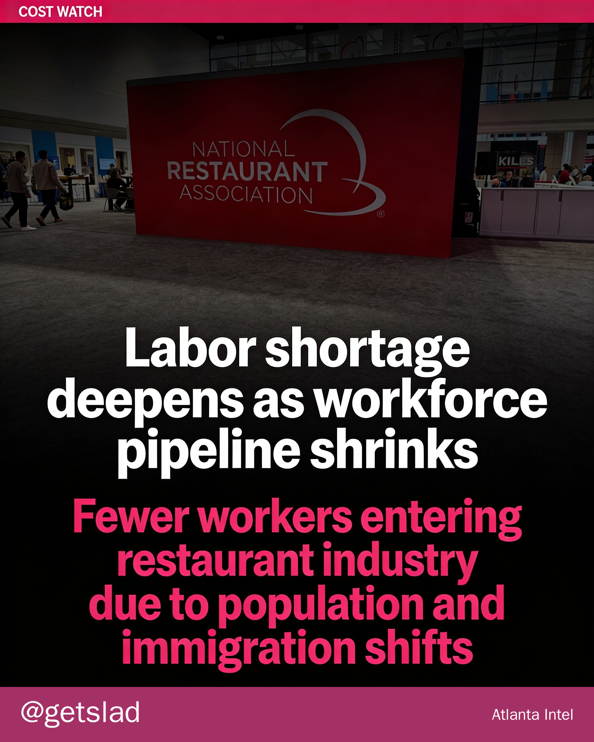 Labor shortage deepens as workforce pipeline shrinks