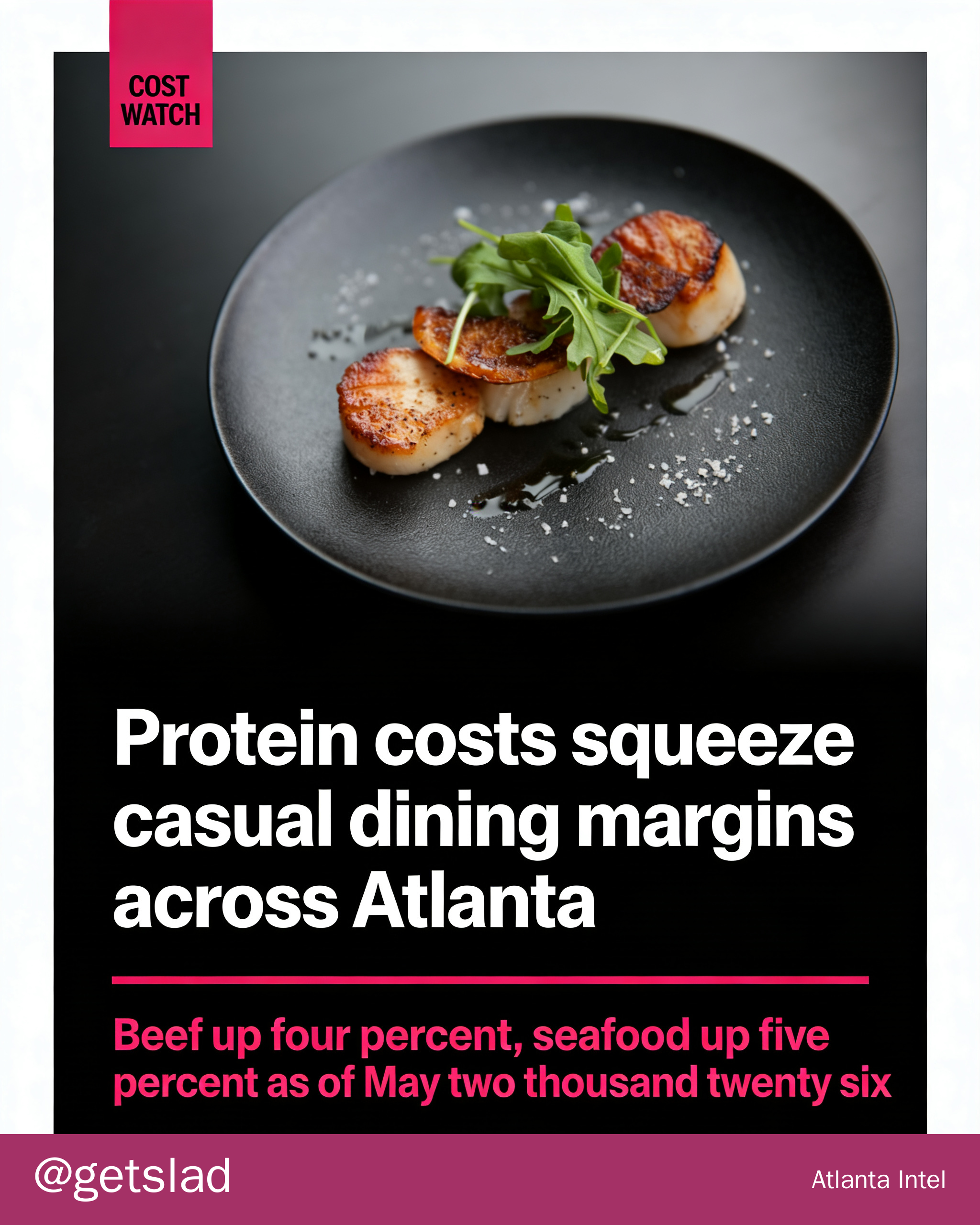 Protein costs climb 2 - 5% across all major cuts