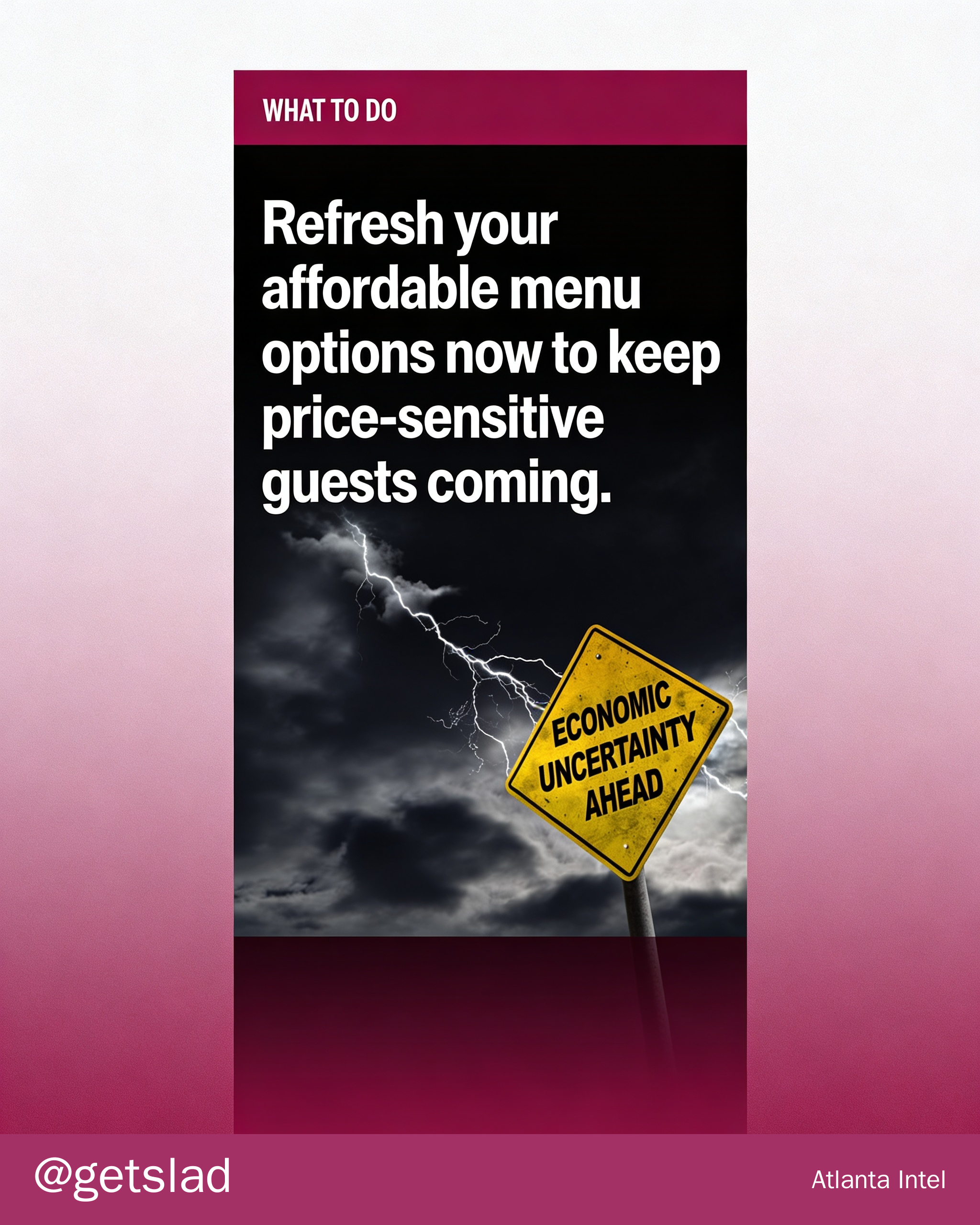 Savings crisis squeezes middle-income diners hard
