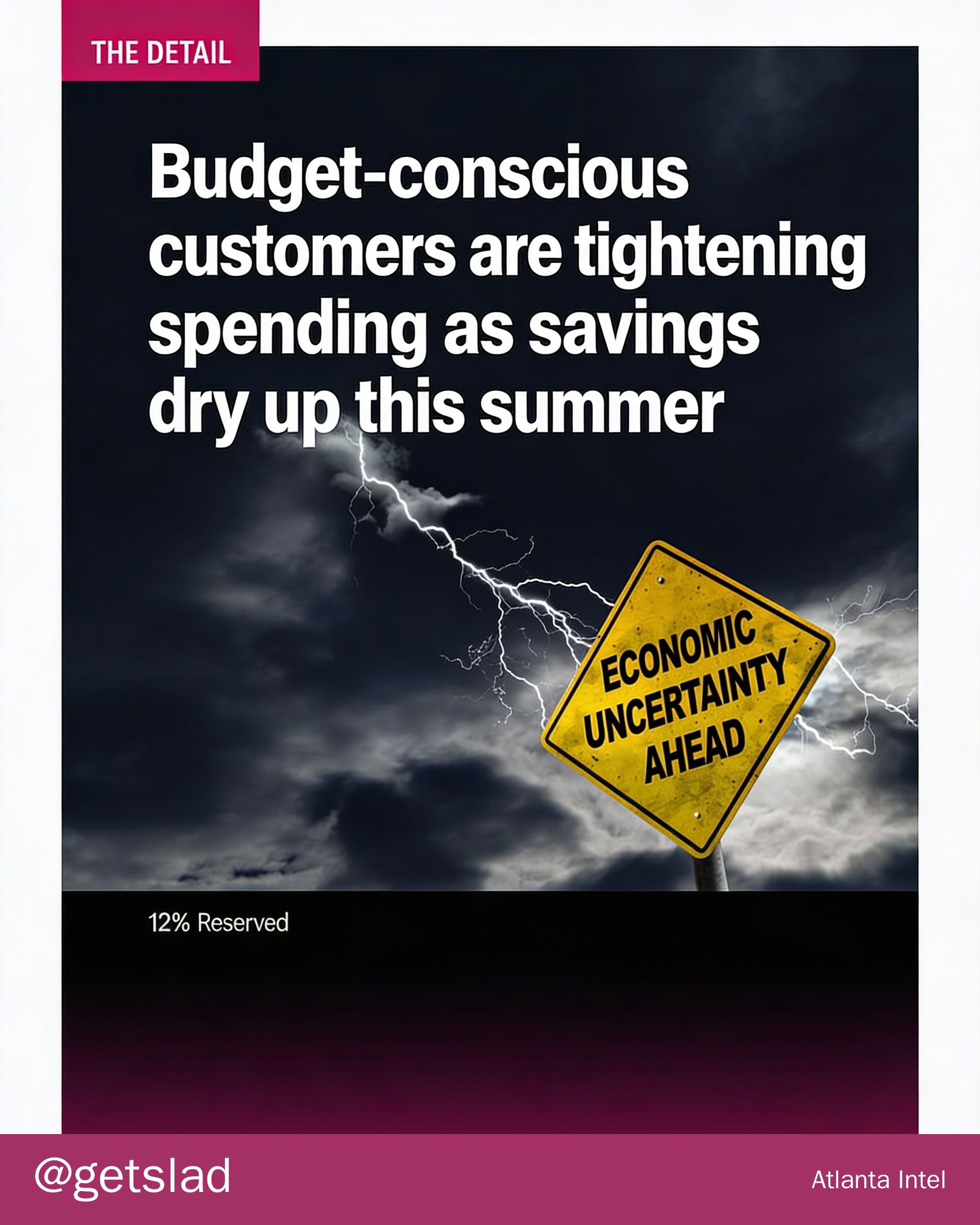 Savings crisis squeezes middle-income diners hard