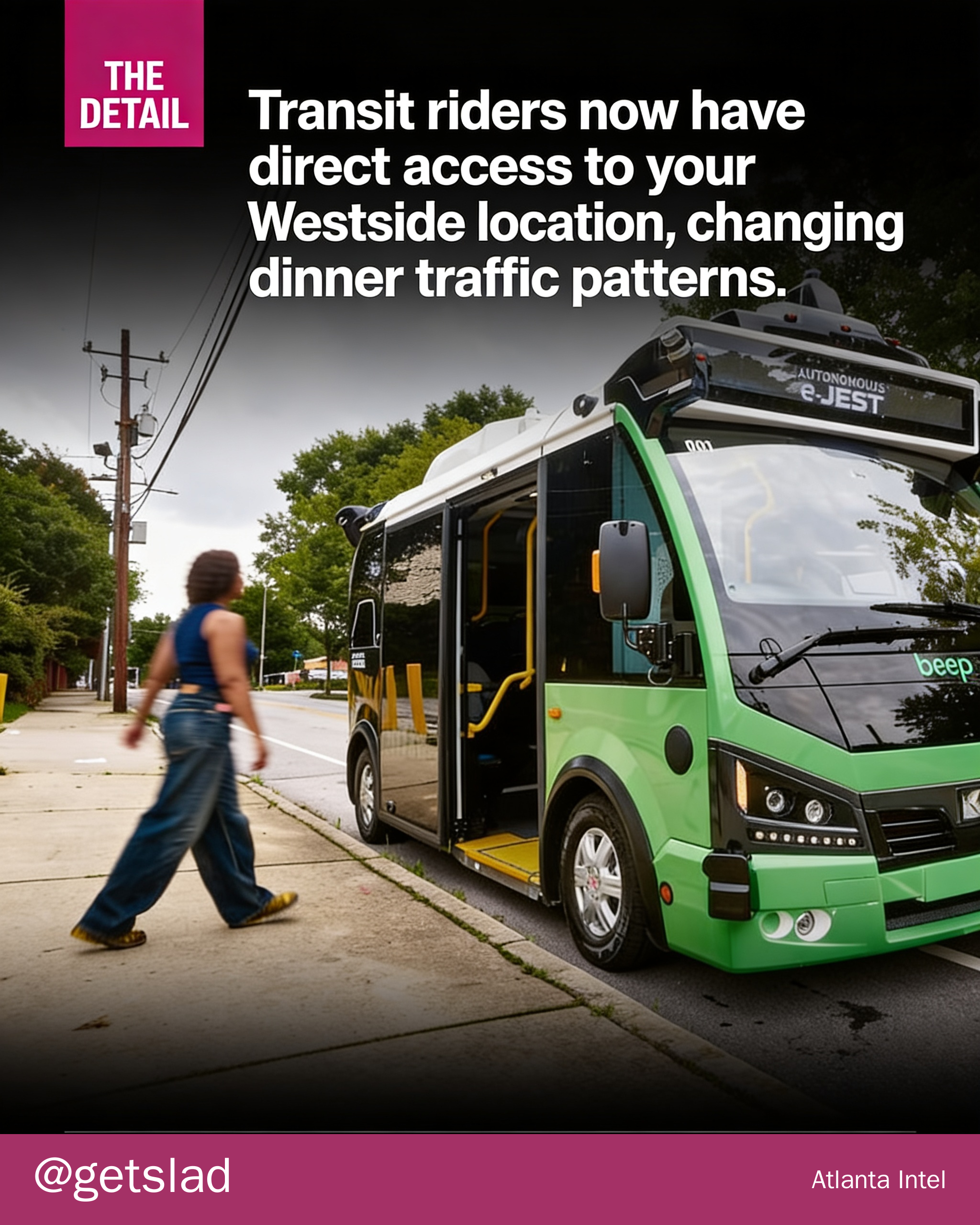 Free shuttle service launches on Atlanta Westside