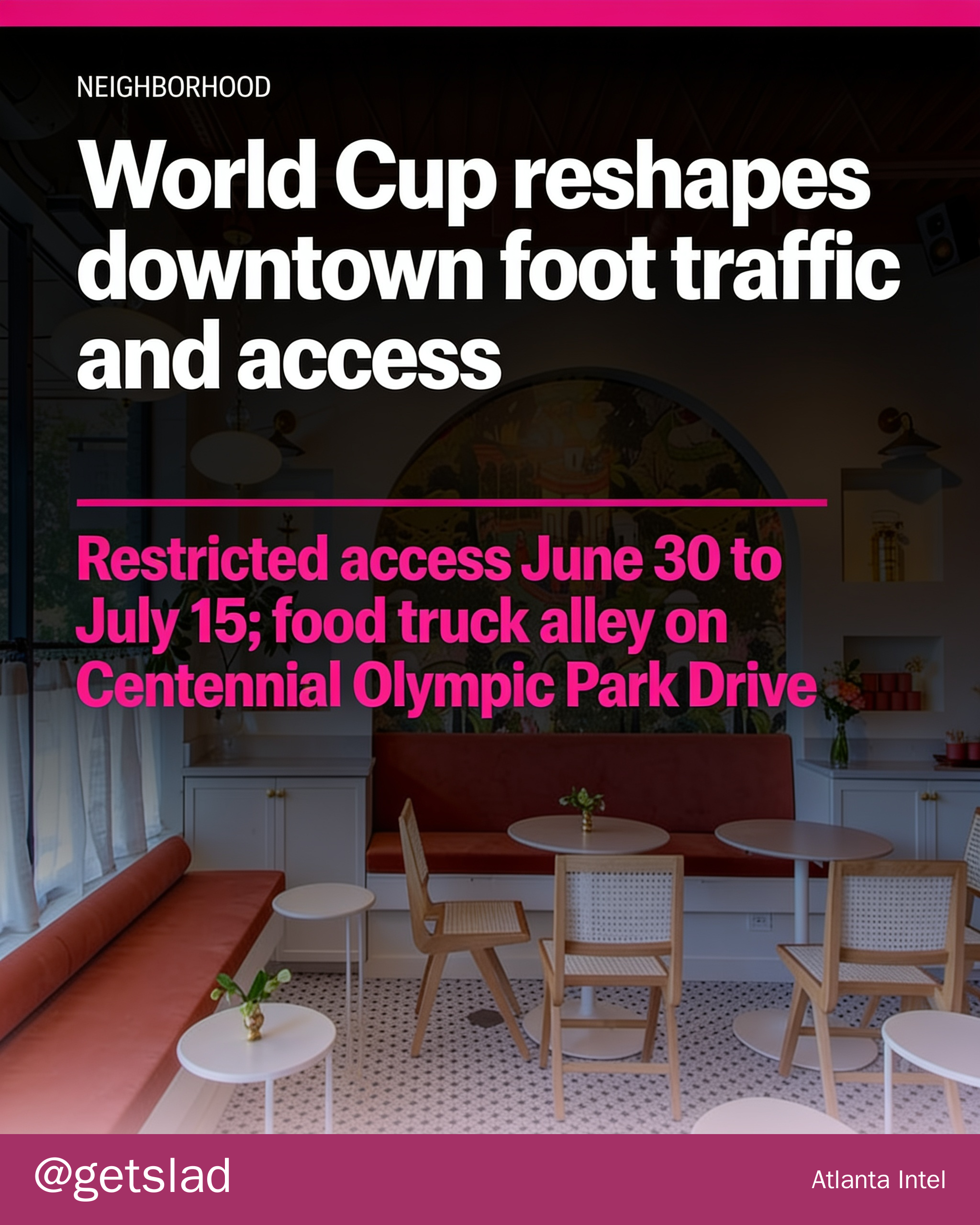 World Cup reshapes downtown foot traffic and access