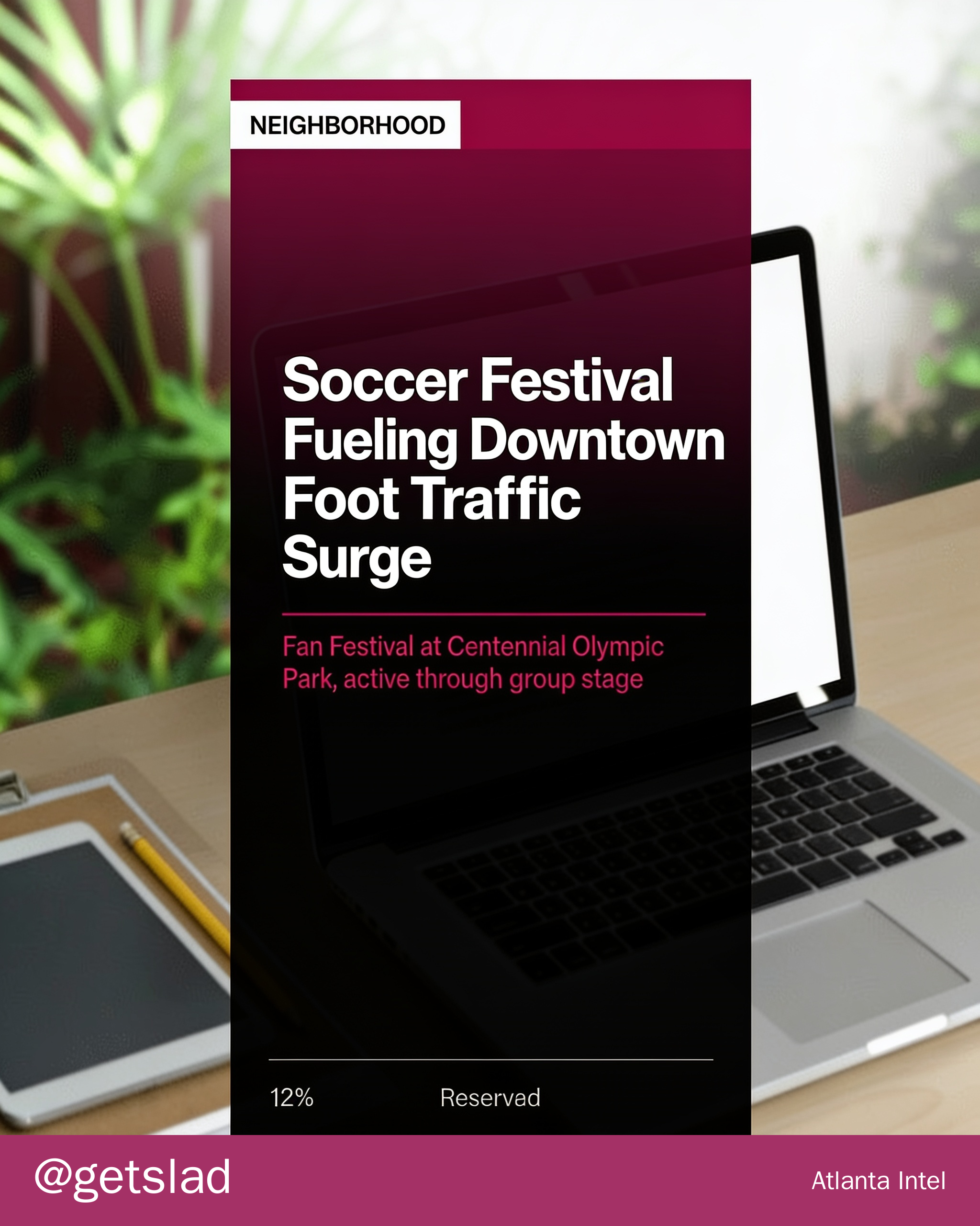 Soccer Festival Fueling Downtown Foot Traffic Surge