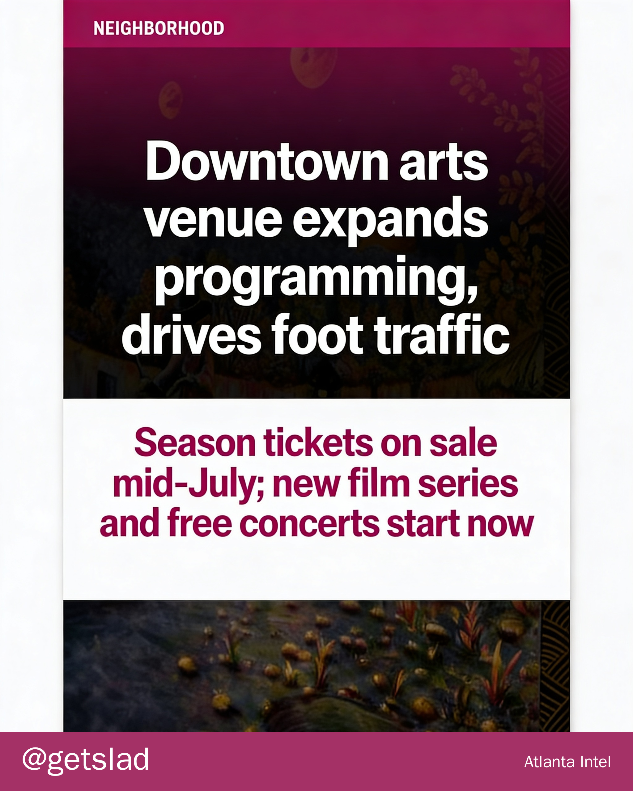 Downtown arts venue expands programming, drives foot traffic