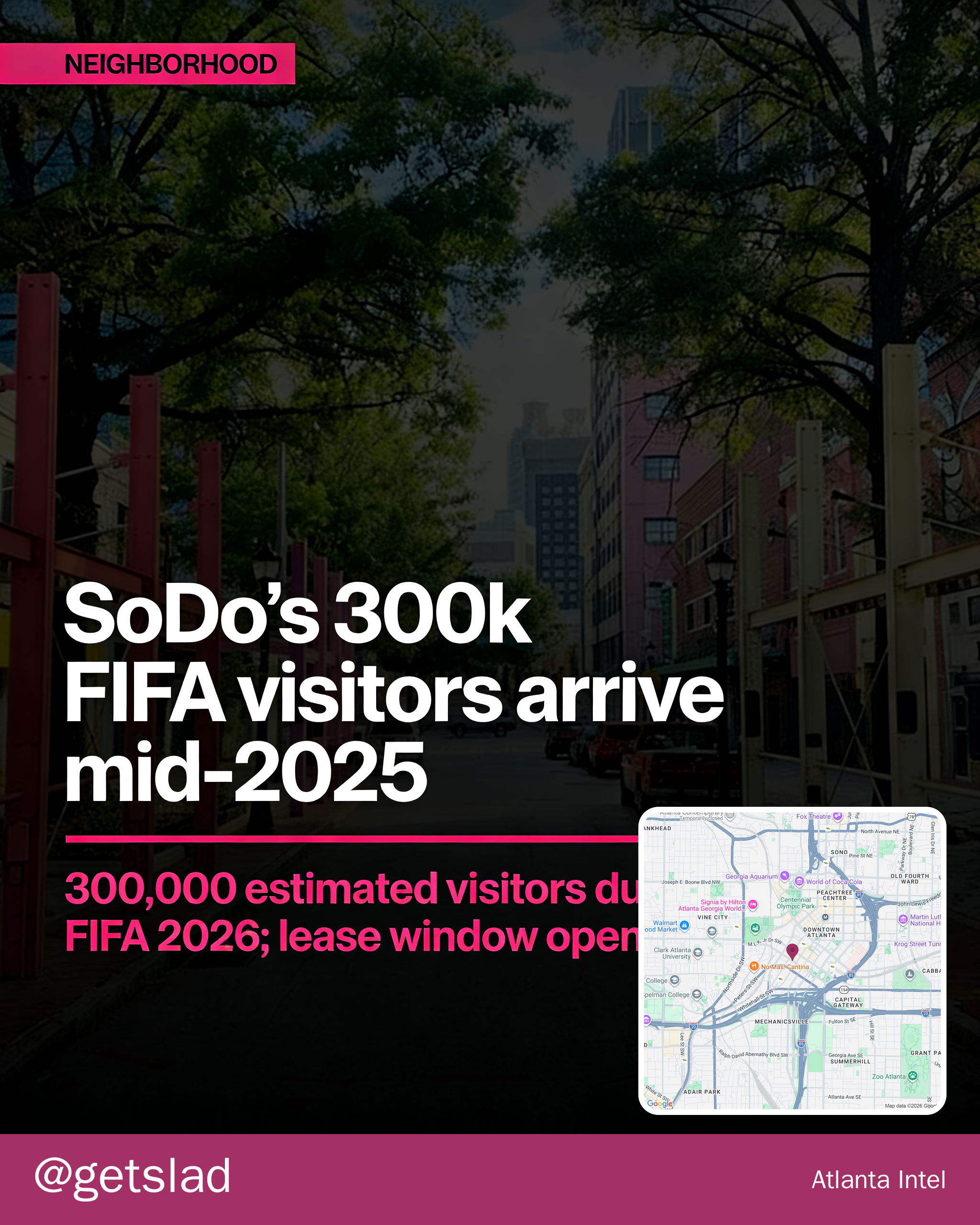 SoDo's 300k FIFA visitors arrive mid-2025