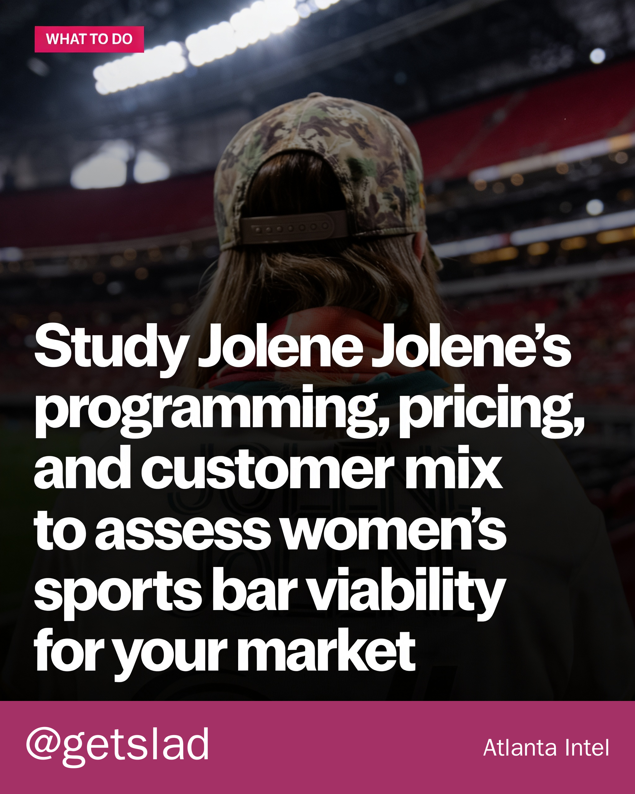 Women's sports bar Jolene Jolene opens in Kirkwood