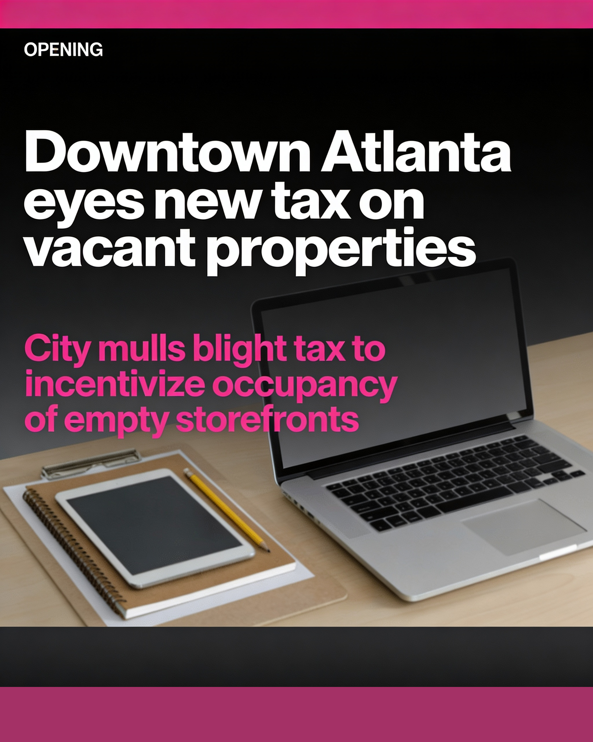 Downtown Atlanta eyes new tax on vacant properties