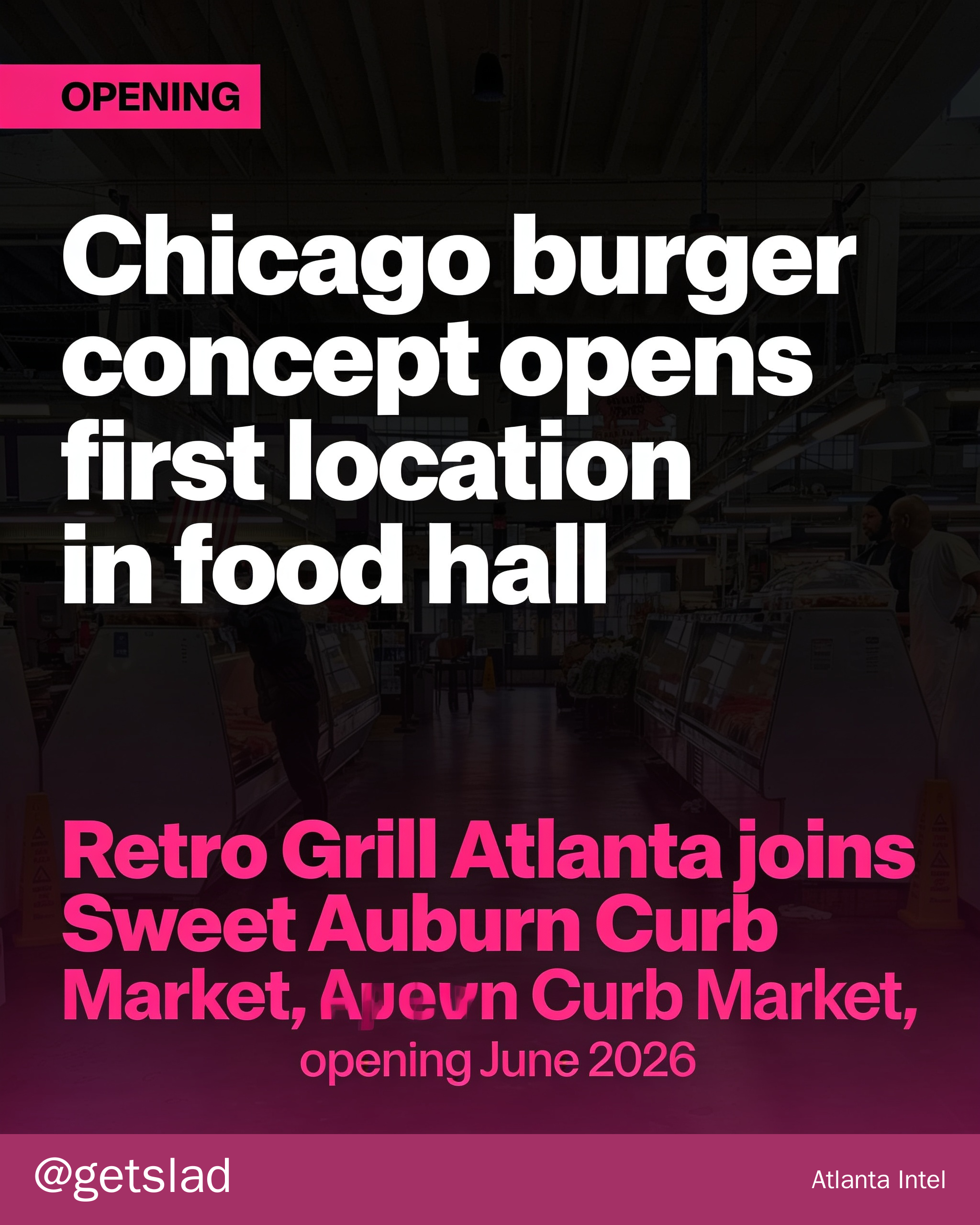 Chicago burger concept opens first location in food hall