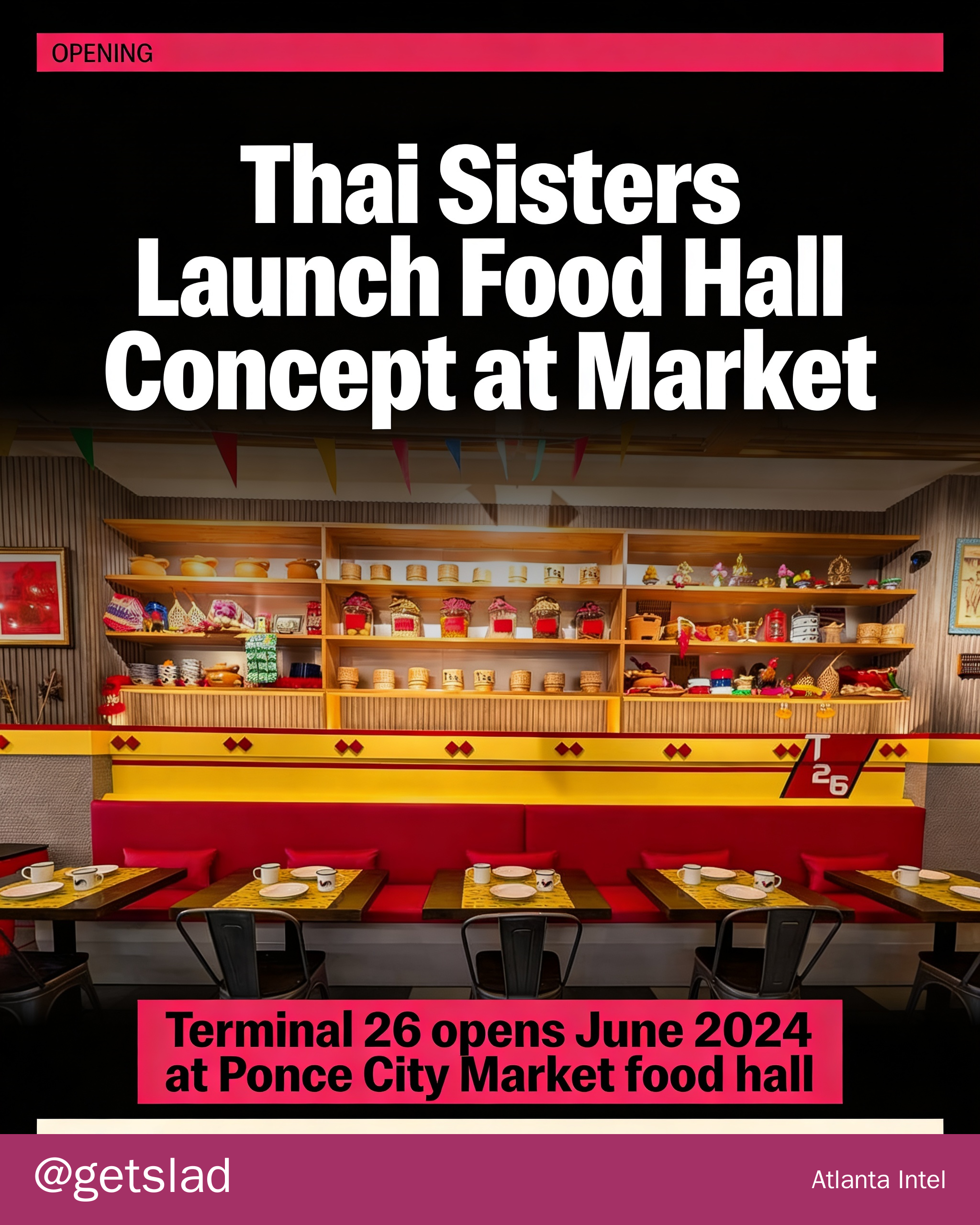 Thai Sisters Launch Food Hall Concept at Market