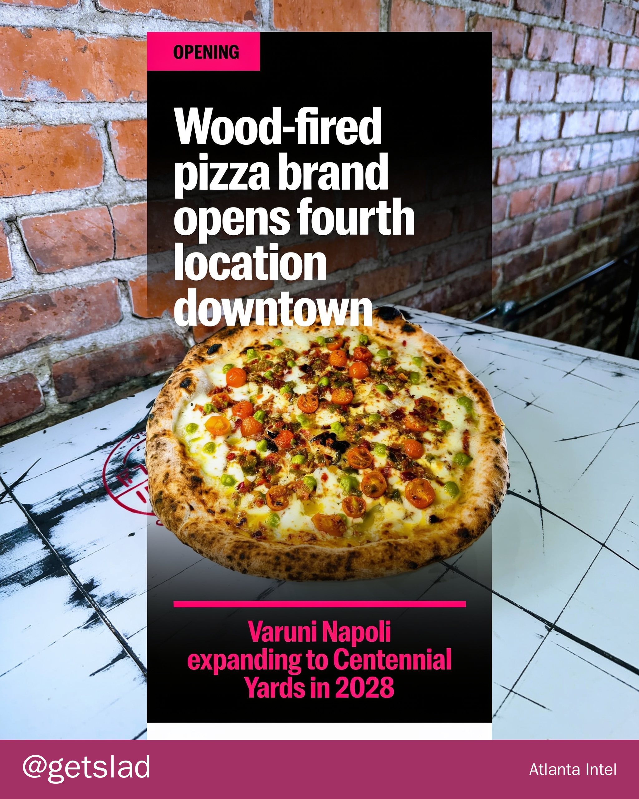 Wood-fired pizza brand opens fourth location downtown