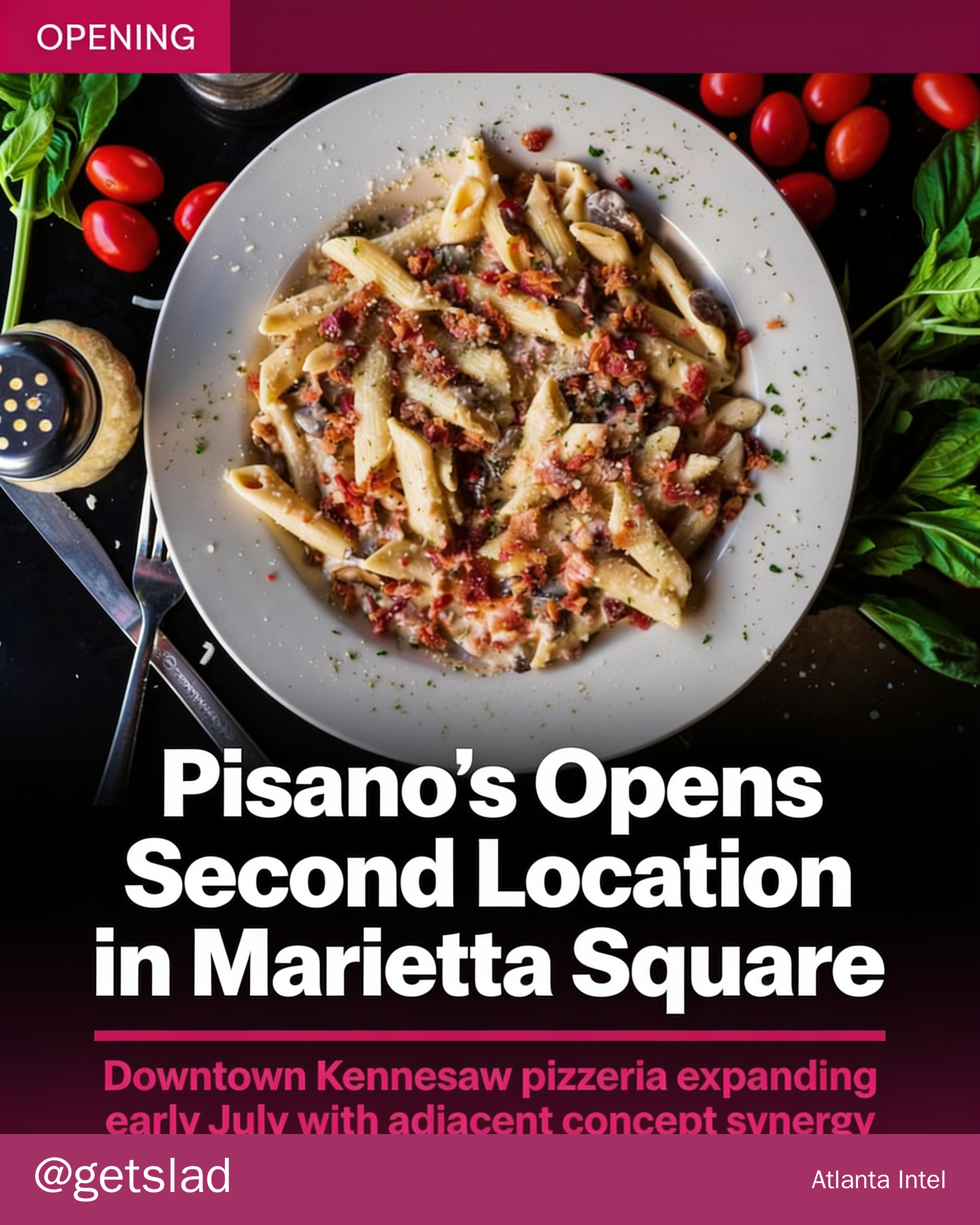 Pisano's Opens Second Location in Marietta Square